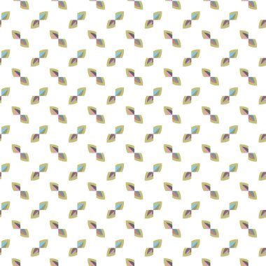 Tekrarlanan geometrik şekilli kusursuz desen, vektör illüstrasyonuName