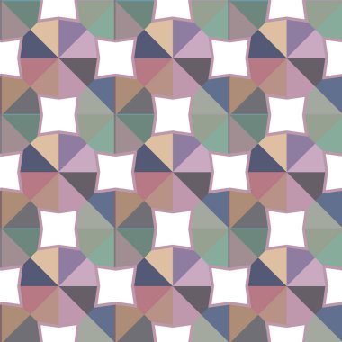 Kusursuz şablon, soyut duvar kağıdı, vektör illüstrasyonu        