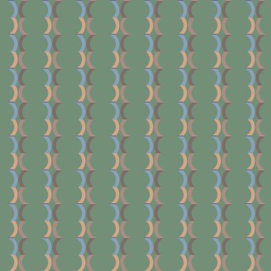 Soyut geometrik şekilli kusursuz desen