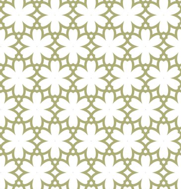 Soyut geometrik şekilli kusursuz desen