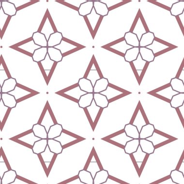 Kusursuz şablon, soyut duvar kağıdı, vektör illüstrasyonu 