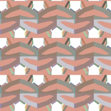 Kusursuz geometrik desen resimleme arkaplanı