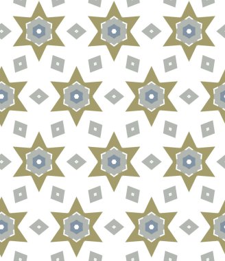 Tekrarlanan geometrik şekilli kusursuz desen, vektör illüstrasyonuName