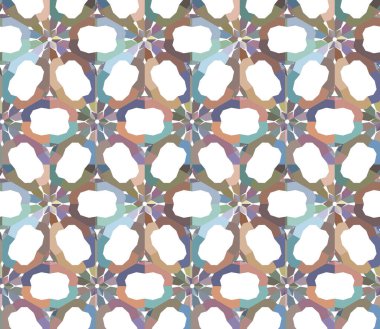 Kusursuz şablon, soyut duvar kağıdı, vektör illüstrasyonu        