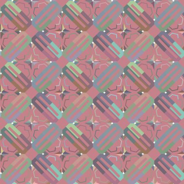 Kusursuz geometrik desen resimleme arkaplanı