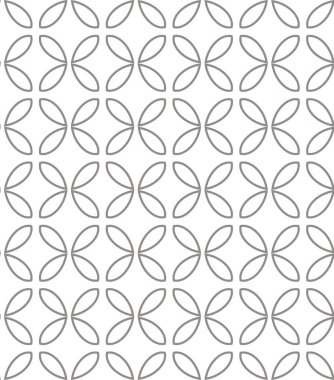 Soyut geometrik şekilli kusursuz desen