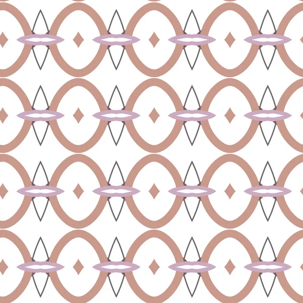 Nahtlose Muster Mit Abstrakten Geometrischen Formen — Stockvektor