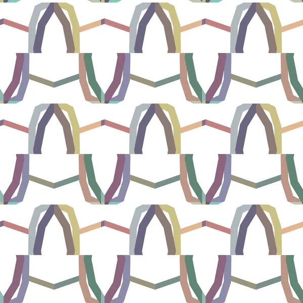 Tekrarlanan geometrik şekilli kusursuz desen, vektör illüstrasyonuName
