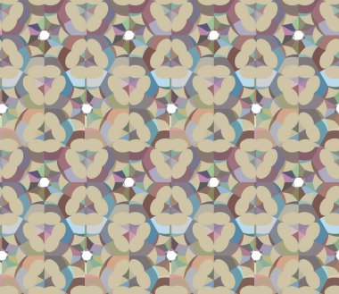 Kusursuz şablon, soyut duvar kağıdı, vektör illüstrasyonu 