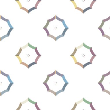 Kusursuz şablon, soyut duvar kağıdı, vektör illüstrasyonu        