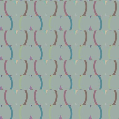 Kusursuz şablon, soyut duvar kağıdı, vektör illüstrasyonu        