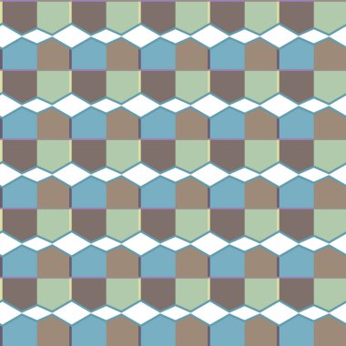 Kusursuz şablon, soyut duvar kağıdı, vektör illüstrasyonu          