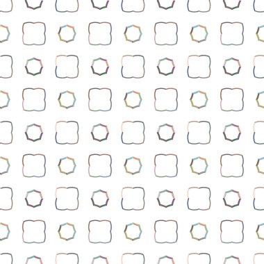 Kusursuz şablon, soyut duvar kağıdı, vektör illüstrasyonu        