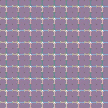 Soyut geometrik şekilli kusursuz desen 