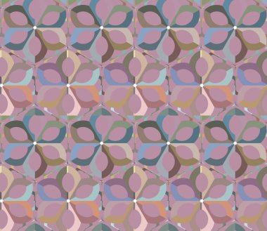 soyut dikişsiz geometrik desen resimleme arkaplanı 