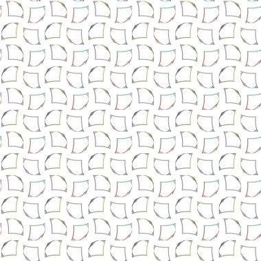 Soyut geometrik şekilli kusursuz desen