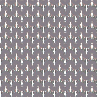 Tekrarlanan geometrik şekilli kusursuz desen, vektör illüstrasyonuName