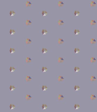 Soyut geometrik şekilli kusursuz desen