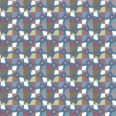 Kusursuz şablon, soyut duvar kağıdı, vektör illüstrasyonu 