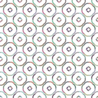 Soyut geometrik şekilli kusursuz desen