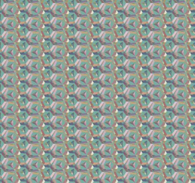 Tekrarlanan geometrik şekilli kusursuz desen, vektör illüstrasyonuName