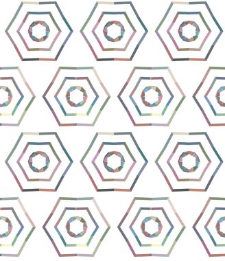 Kusursuz geometrik desen resimleme arkaplanı