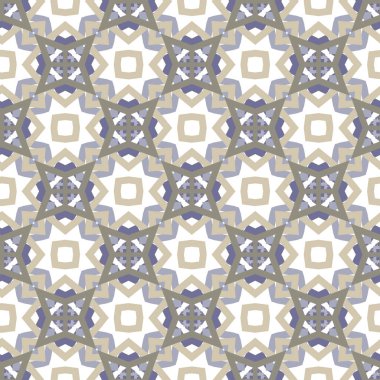 Soyut geometrik şekilli kusursuz desen