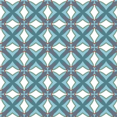 Kusursuz şablon, soyut duvar kağıdı, vektör illüstrasyonu        