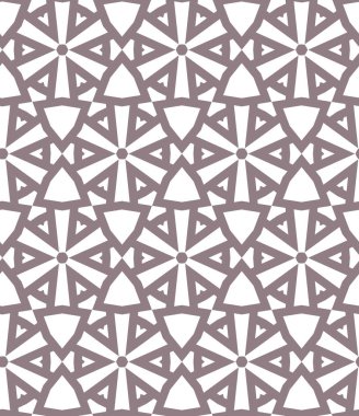 Soyut geometrik şekilli kusursuz desen 