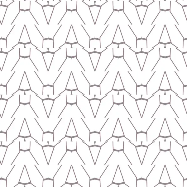Patrón Sin Costura Con Formas Geométricas Repetidas Ilustración Vectorial — Vector de stock