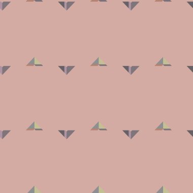 Soyut geometrik şekilli kusursuz desen