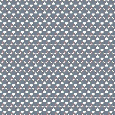 Tekrarlanan geometrik şekilli kusursuz desen, vektör illüstrasyonuName