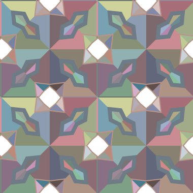 Kusursuz şablon, soyut duvar kağıdı, vektör illüstrasyonu        