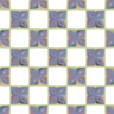 Kusursuz şablon, soyut duvar kağıdı, vektör illüstrasyonu 