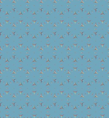 Soyut geometrik şekilli kusursuz desen