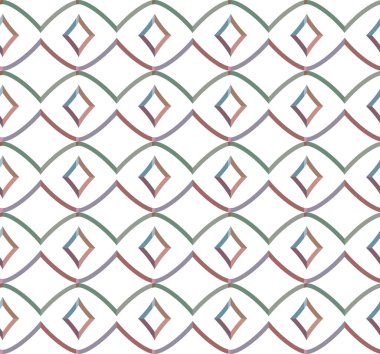 Kusursuz şablon, soyut duvar kağıdı, vektör illüstrasyonu 