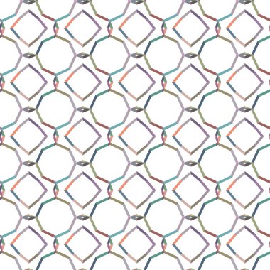 Kusursuz şablon, soyut duvar kağıdı, vektör illüstrasyonu        