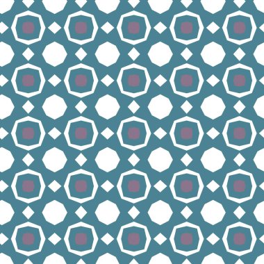 Soyut geometrik şekilli kusursuz desen