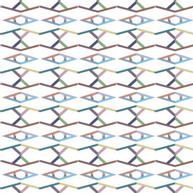 Kusursuz şablon, soyut duvar kağıdı, vektör illüstrasyonu        