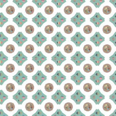 Kusursuz şablon, soyut duvar kağıdı, vektör illüstrasyonu        