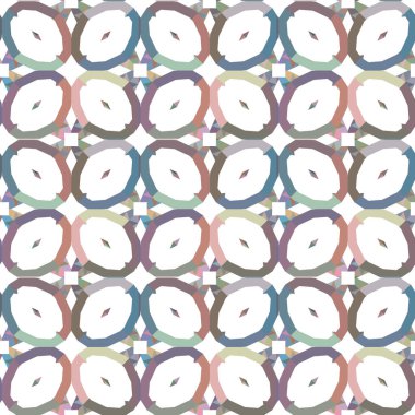 Kusursuz şablon, soyut duvar kağıdı, vektör illüstrasyonu        