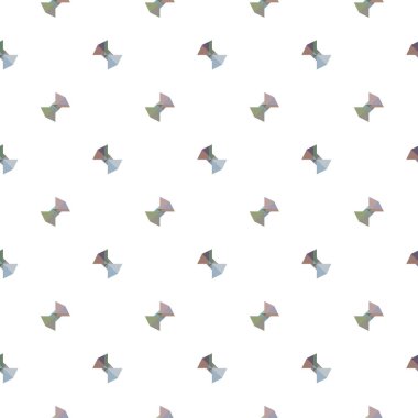 Soyut geometrik şekilli kusursuz desen