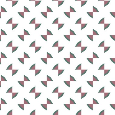Soyut geometrik şekilli kusursuz desen