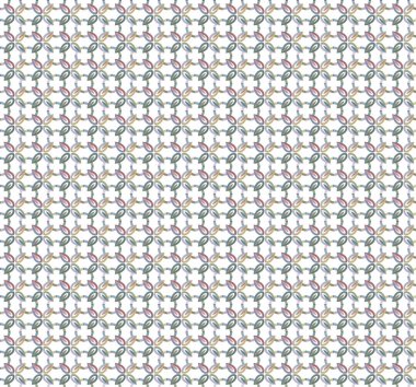 Soyut geometrik şekilli kusursuz desen