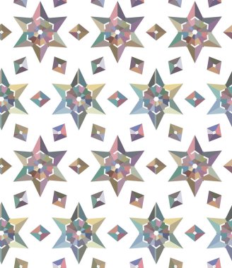 Kusursuz şablon, soyut duvar kağıdı, vektör illüstrasyonu 