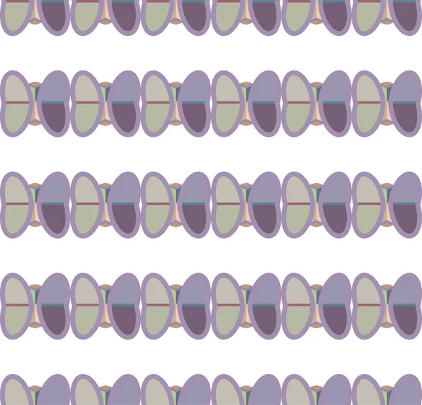 Problemfri Geometrisk Mønster Illustration Baggrund – Stock-vektor