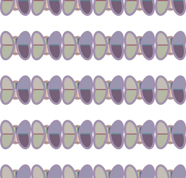 Sömlös Geometriska Mönster Illustration Bakgrund — Stock vektor