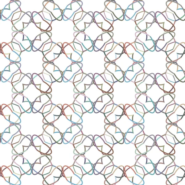 Senza Soluzione Continuità Modello Geometrico Illustrazione Sfondo — Vettoriale Stock