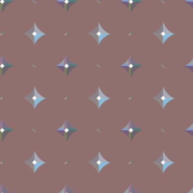 Modern geometrik vektör tasarımı, kusursuz desen çizimi