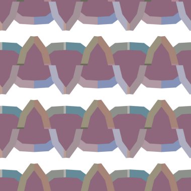 Kusursuz şablon, soyut duvar kağıdı, vektör illüstrasyonu        